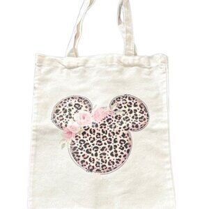 Minnie Mouse Leopard Print Tote Bag NWT